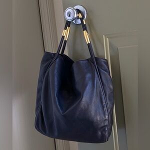 Vintage Donna Karan Purse And Cosmetic Bag.